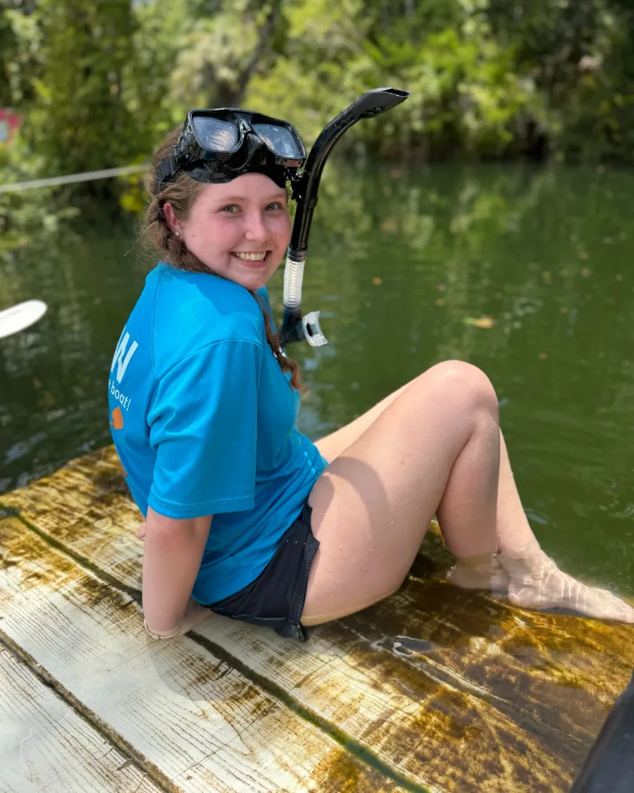 Alex C., office team member at Crystal River Kayak Company & Dive Center
