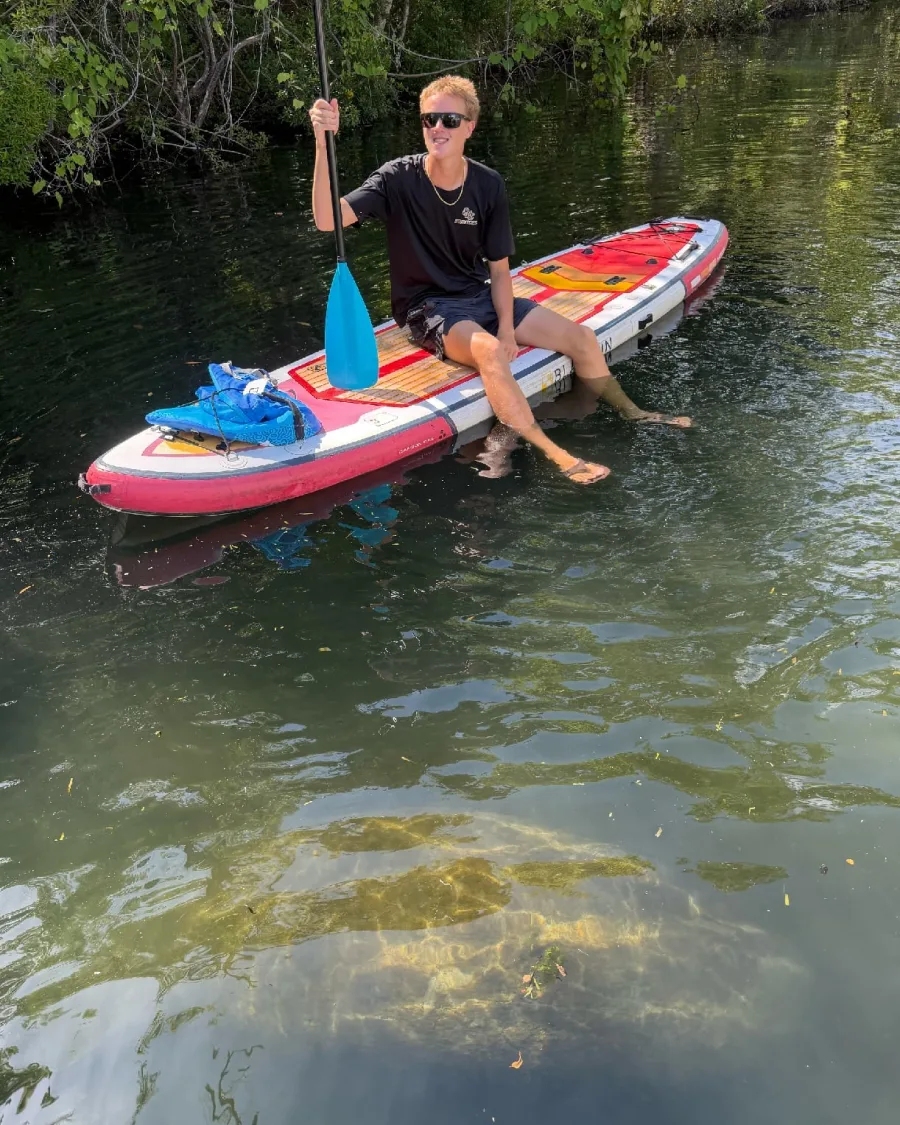 Max, dock team member at Crystal River Kayak Company & Dive Center