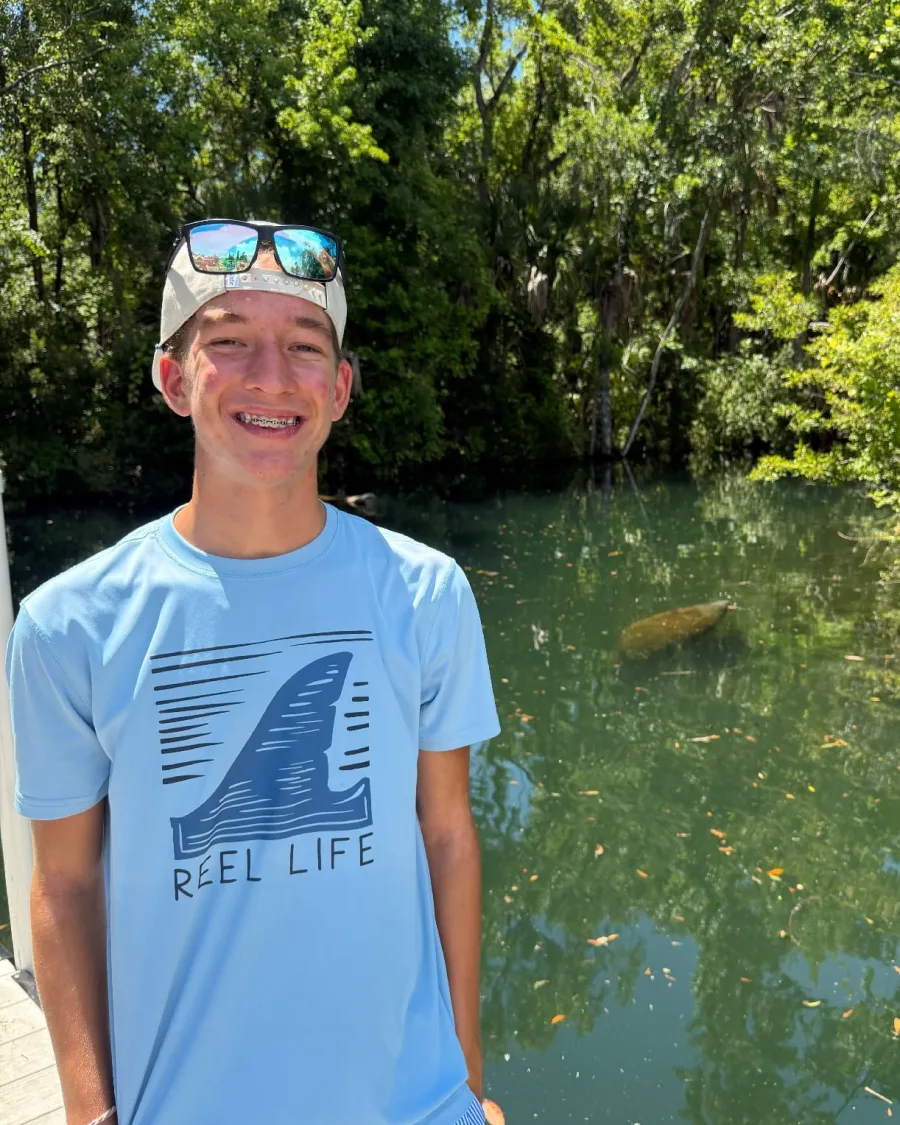 Zeke, dock team member and guide at Crystal River Kayak Company & Dive Center